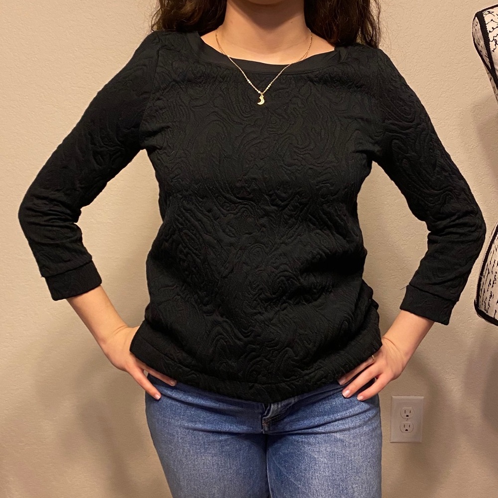 Black banana republic blouse